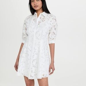 Club Monaco White Mini Dress